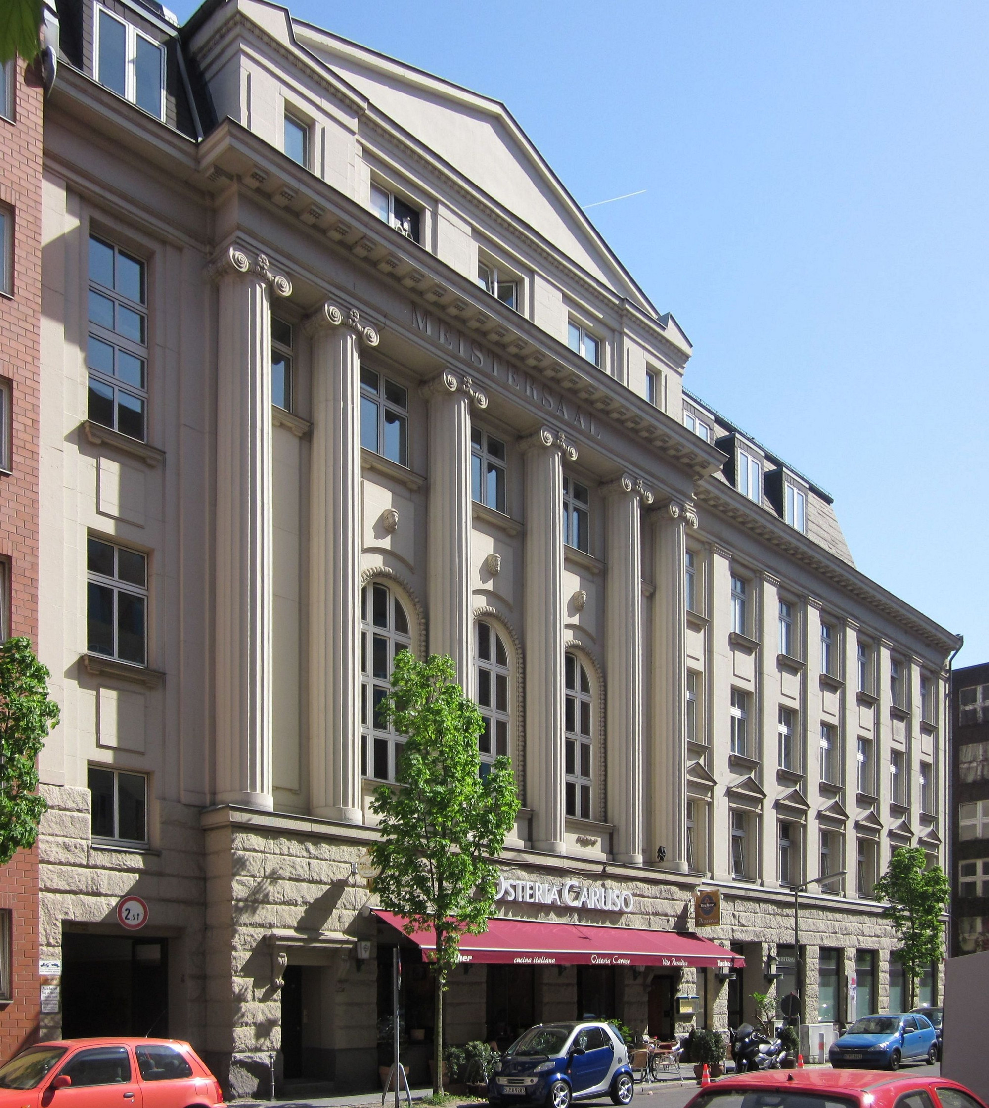 Meistersaal building exterior, Köthener Strasse 38 — CC BY-SA 3.0 / Wikimedia Commons