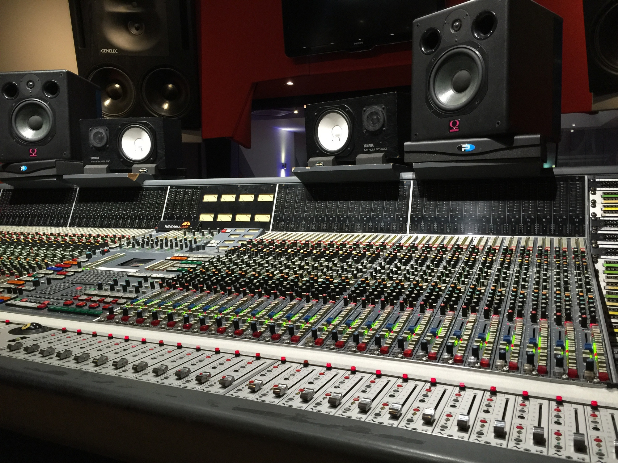 Neve VR / VR Legend — Neve VR Legend 72 ch. with Encore Automation — Studio One, Windmill Lane Studios, Dublin