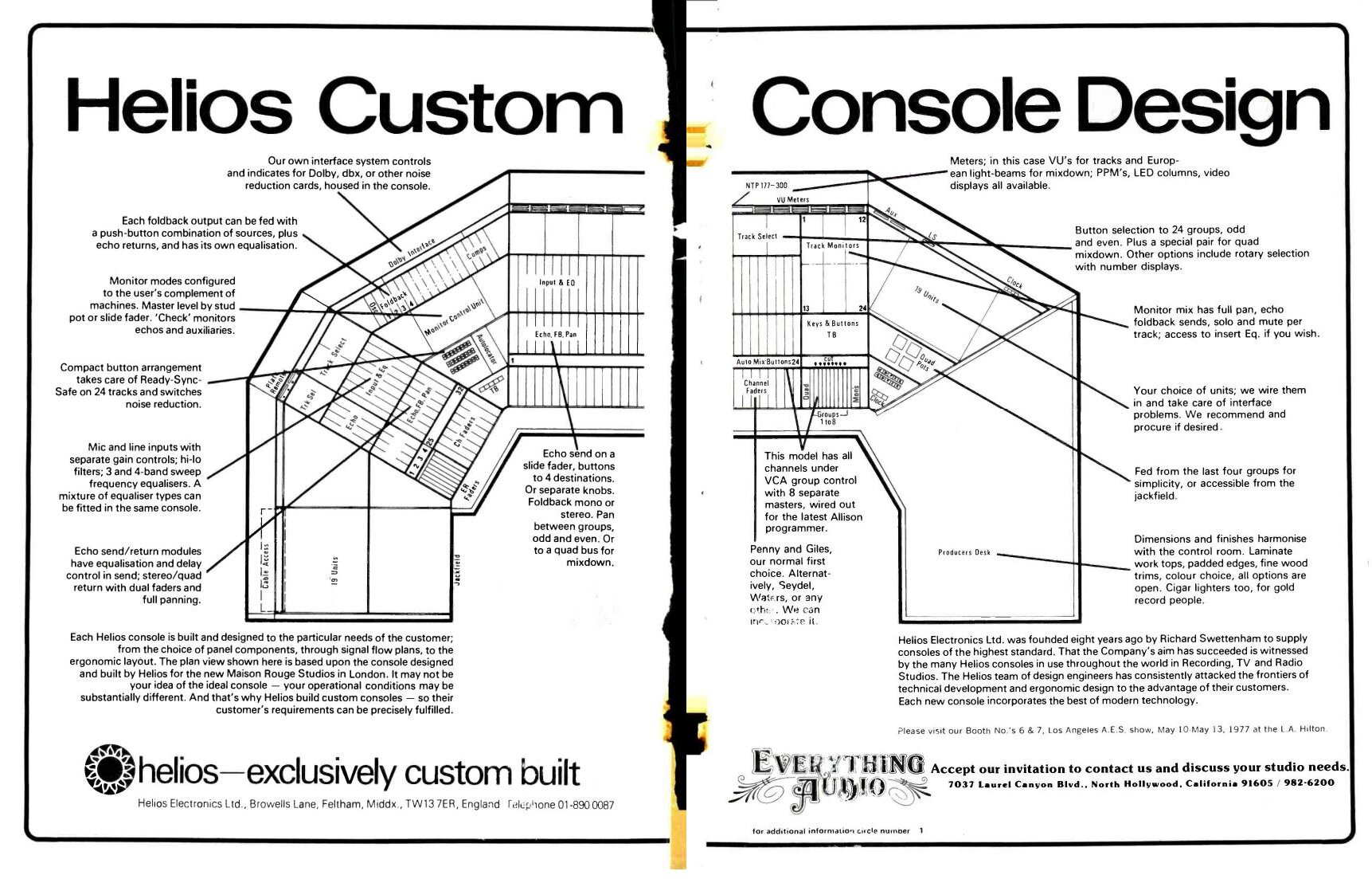 Helios Custom Console