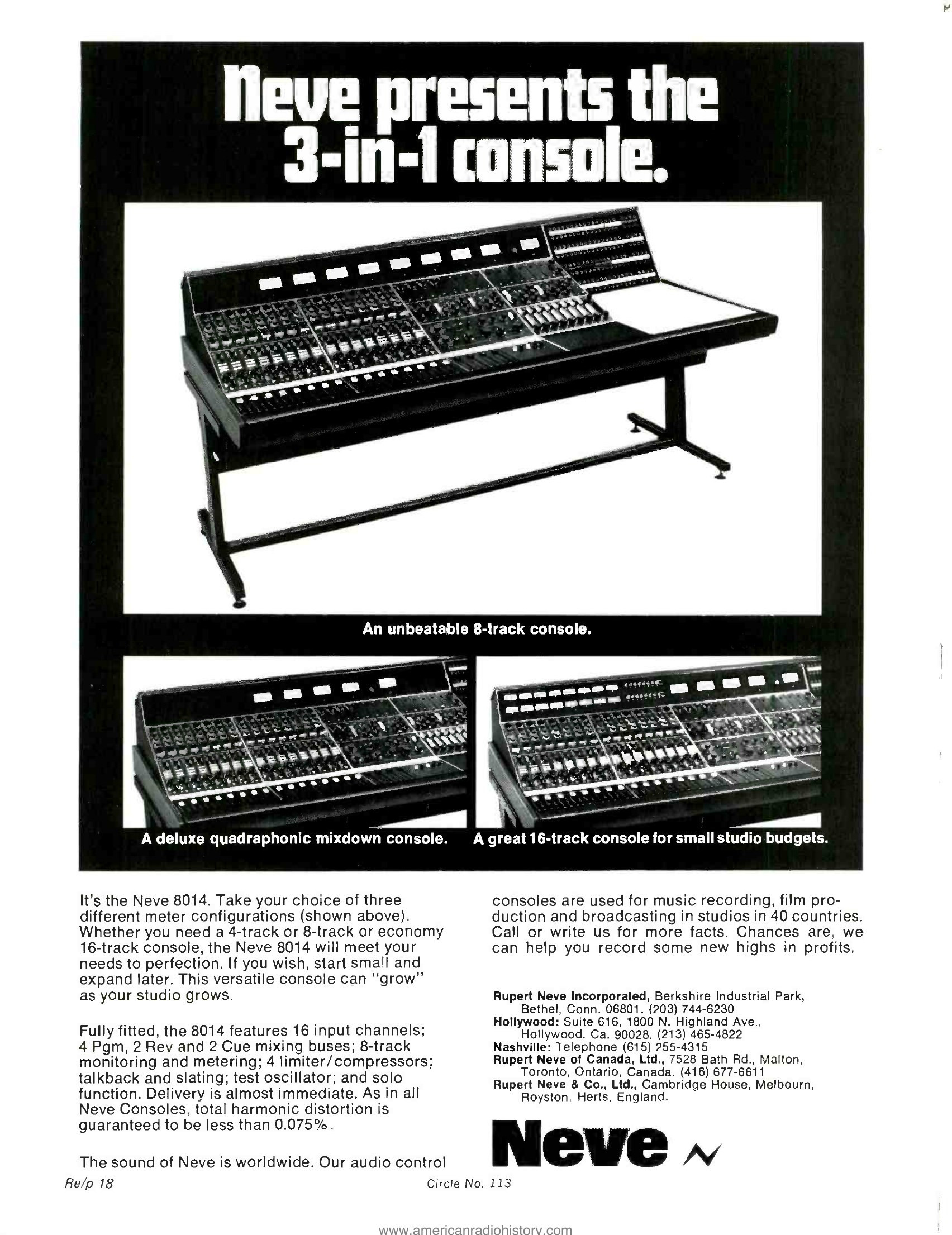 Neve 8014
