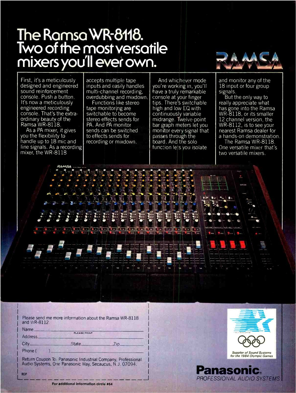 Ramsa WR-8118