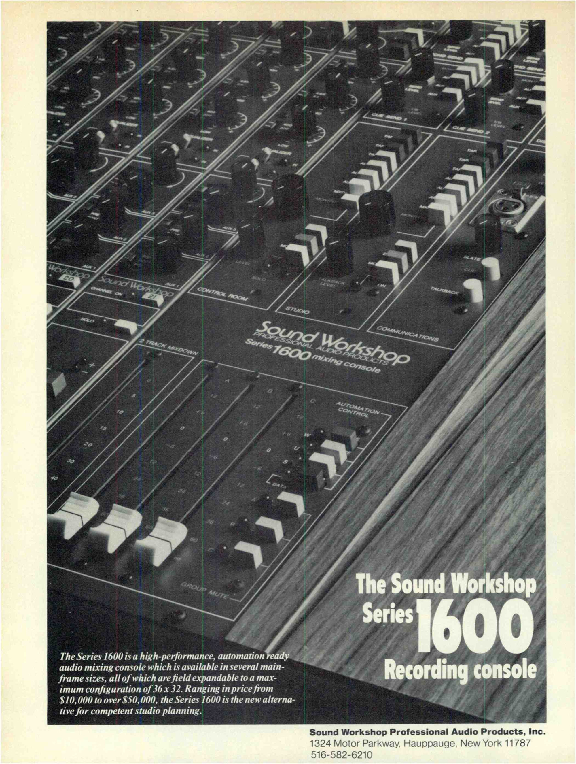 Sound Workshop Series 1600 — Recording 1978-12