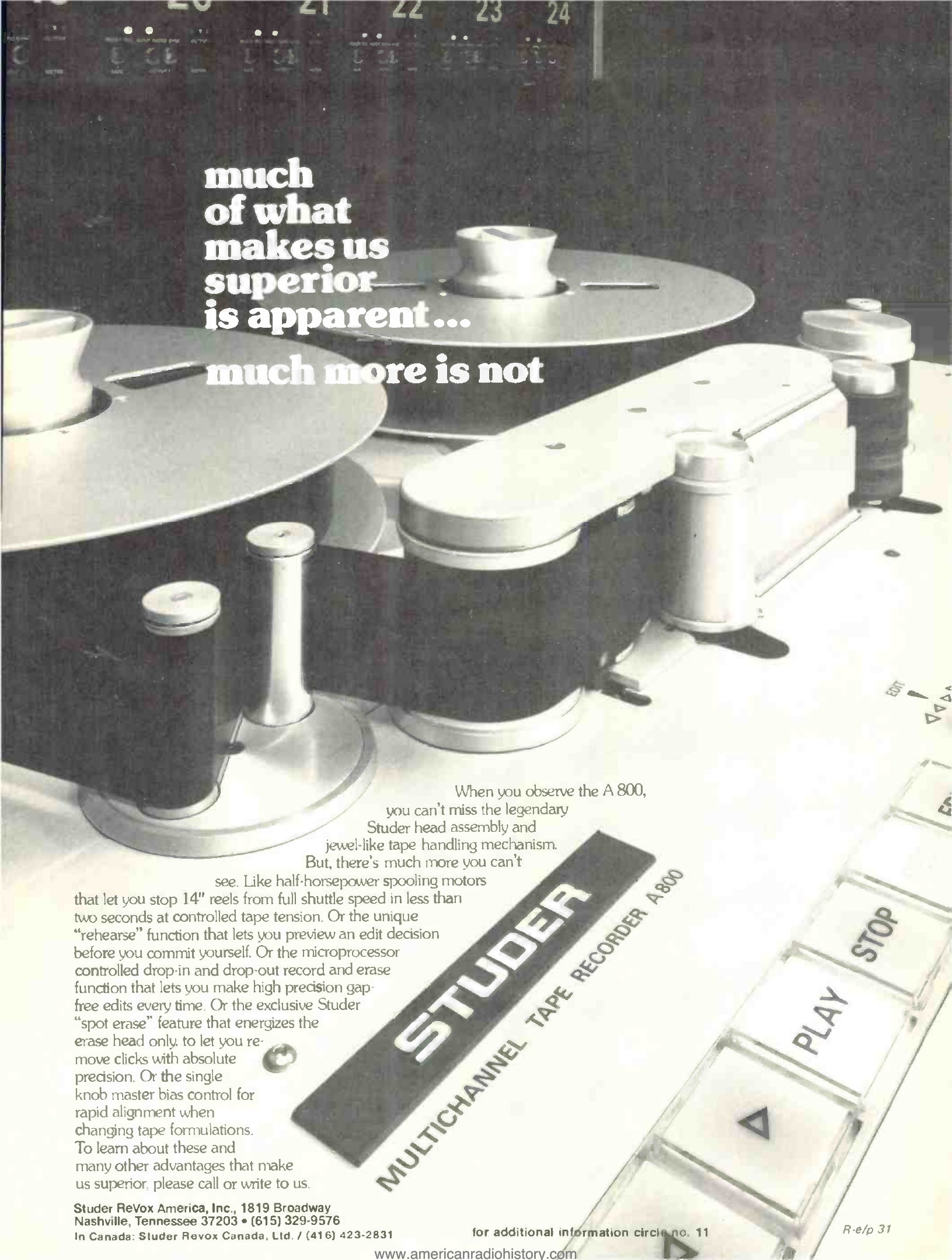 Studer A800
