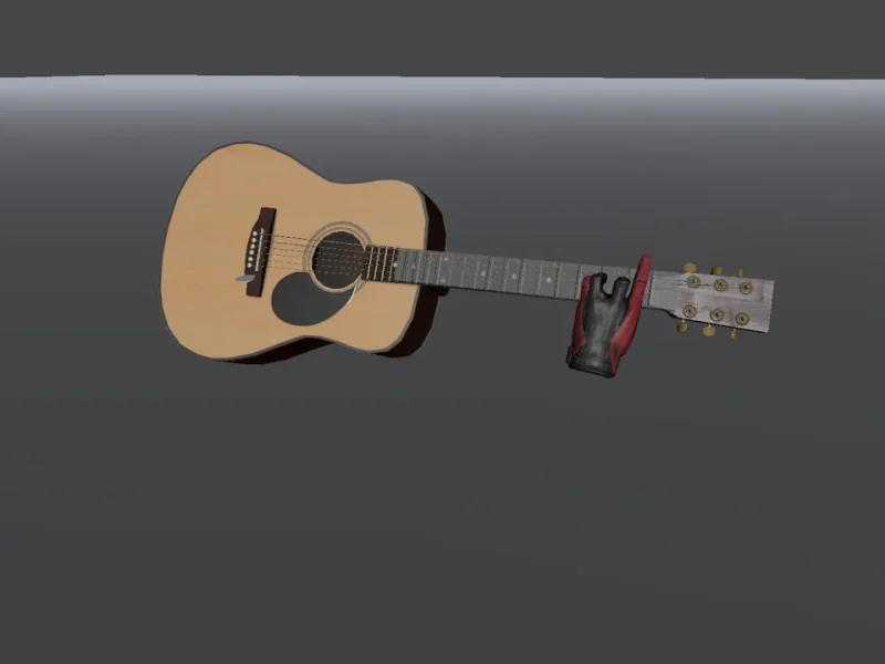 Playing acoustic guitar in VR