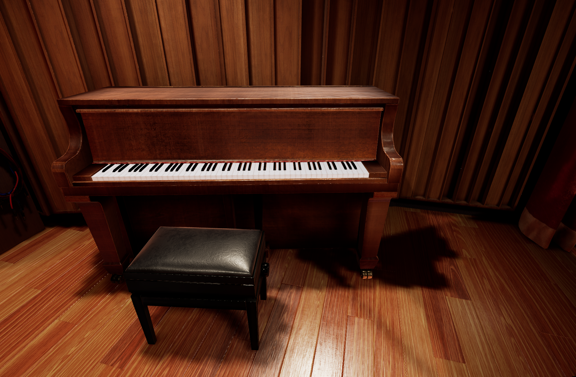 Retro Recordings XR virtual recording studio — Unreal Engine 5 environment screenshot