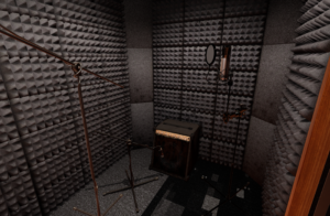 Retro Recordings XR virtual recording studio — Unreal Engine 5 environment screenshot