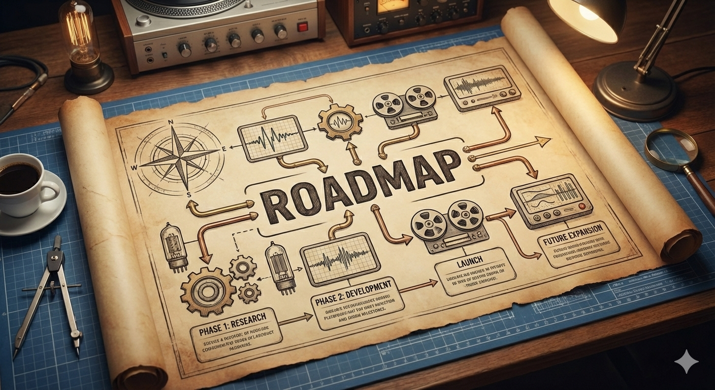 Retro Recordings XR development roadmap