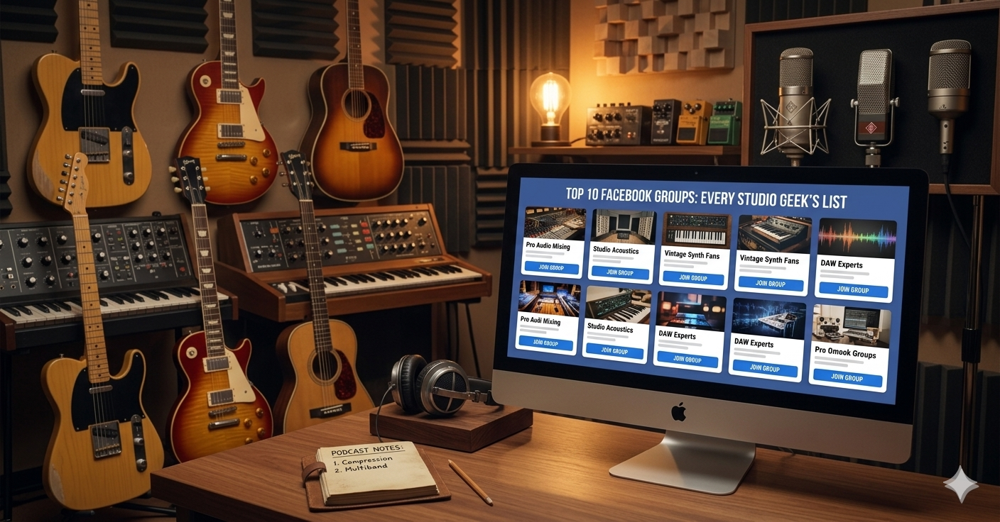 Facebook groups every studio and audio engineering geek should join