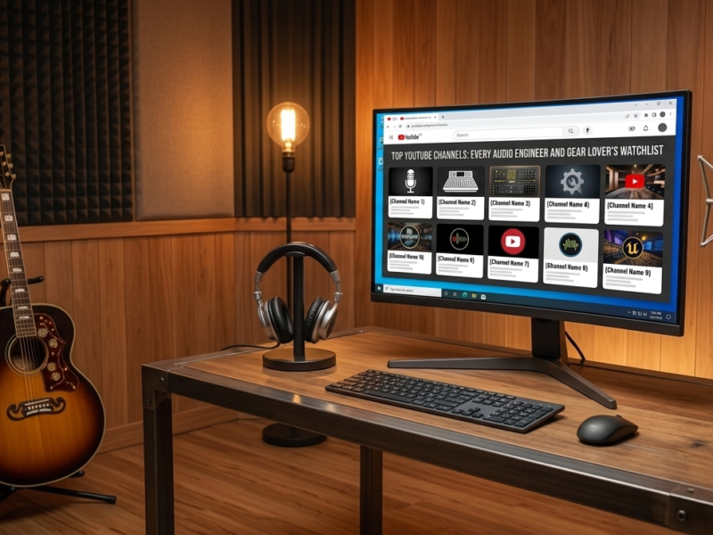 The YouTube Channels Every Audio Engineer and Gear Lover Should Be Watching