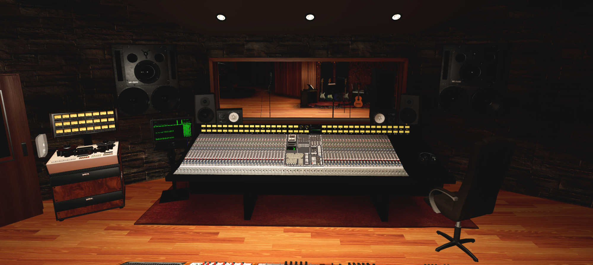 STUDIO OVERVIEW Best seat of the house